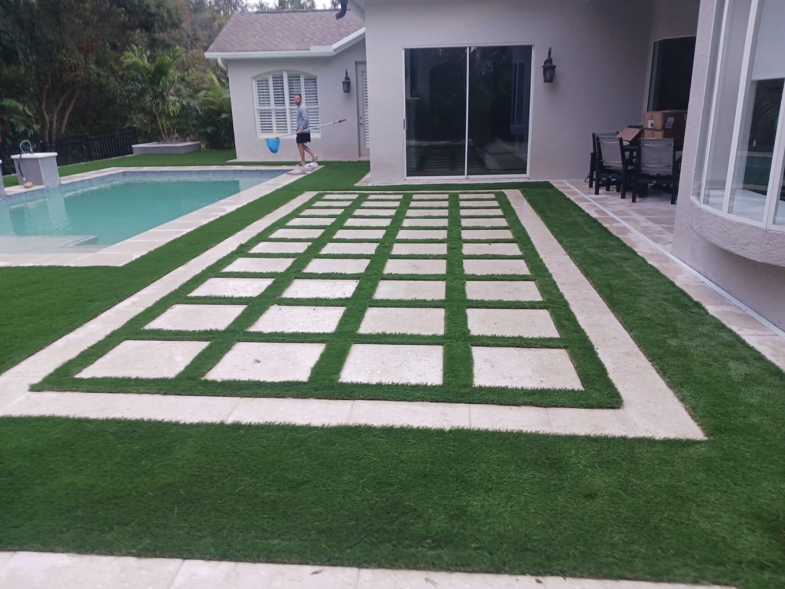 Elegant Paver Integration Design